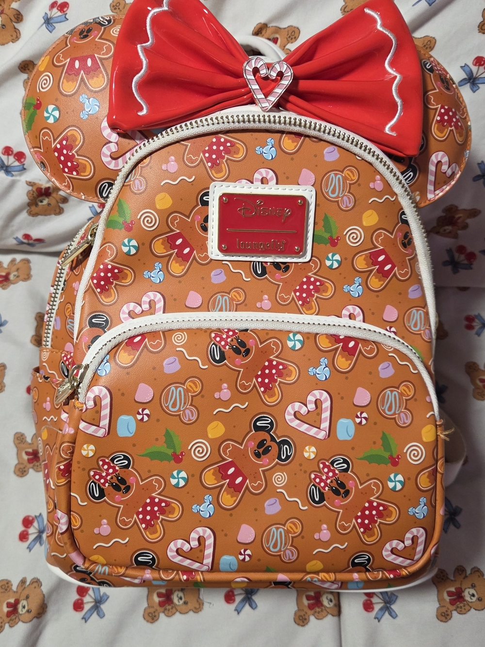 Loungefly X Disney Gingerbread Mini Backpack with Ears